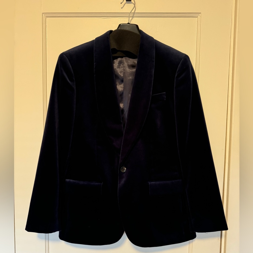 J Crew Ludlow Velvet Tuxedo blazer 40S NWT